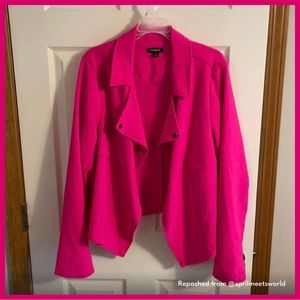 Torrid Pink Blazer